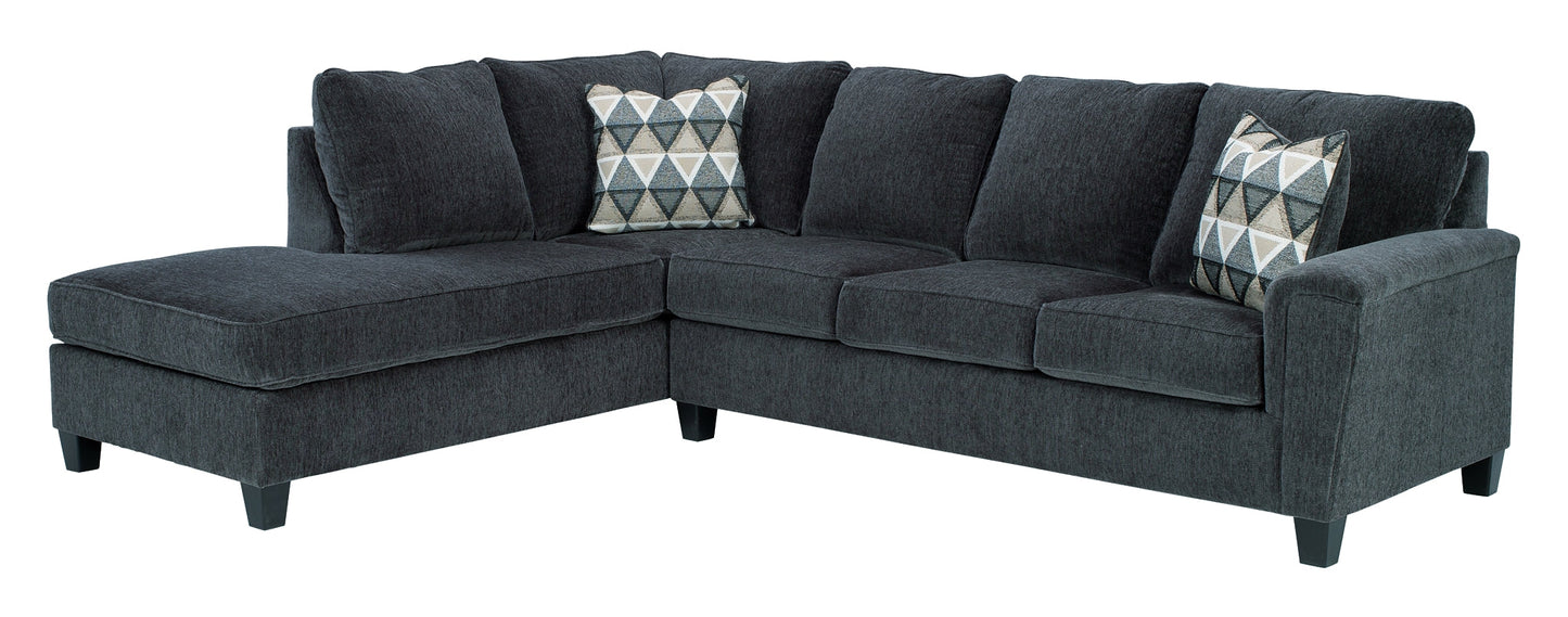 Abinger 2-Piece Sectional with Ottoman Rent Wise Rent To Own Jacksonville, Florida