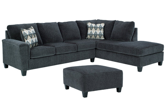 Abinger 2-Piece Sectional with Ottoman Rent Wise Rent To Own Jacksonville, Florida