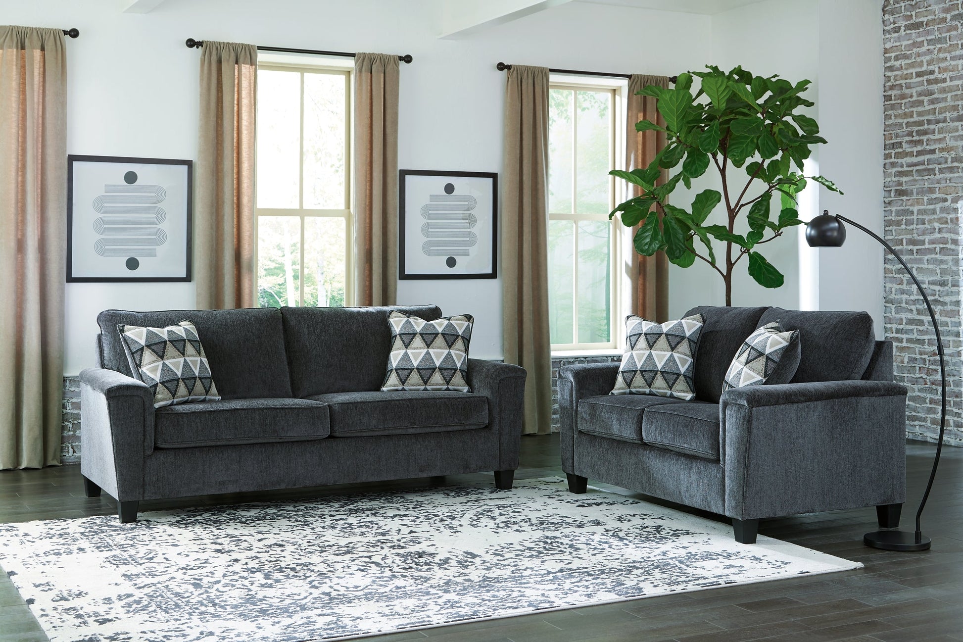 Abinger Sofa and Loveseat Rent Wise Rent To Own Jacksonville, Florida