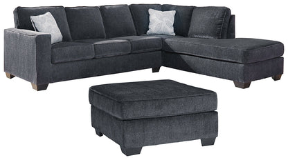 Altari 2-Piece Sectional with Ottoman Rent Wise Rent To Own Jacksonville, Florida