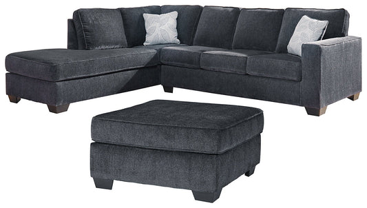 Altari 2-Piece Sectional with Ottoman Rent Wise Rent To Own Jacksonville, Florida