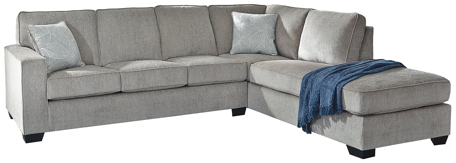 Altari 2-Piece Sleeper Sectional with Ottoman Rent Wise Rent To Own Jacksonville, Florida