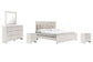 Altyra King Panel Bed with Mirrored Dresser and 2 Nightstands Rent Wise Rent To Own Jacksonville, Florida