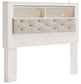 Altyra Queen Bookcase Headboard with Mirrored Dresser, Chest and Nightstand Rent Wise Rent To Own Jacksonville, Florida