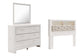 Altyra Queen Bookcase Headboard with Mirrored Dresser Rent Wise Rent To Own Jacksonville, Florida