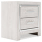 Altyra Queen Upholstered Storage Bed with Mirrored Dresser and Nightstand Rent Wise Rent To Own Jacksonville, Florida