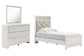 Altyra Twin Panel Bed with Mirrored Dresser Rent Wise Rent To Own Jacksonville, Florida