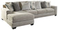 Ardsley 2-Piece Sectional with Ottoman Rent Wise Rent To Own Jacksonville, Florida