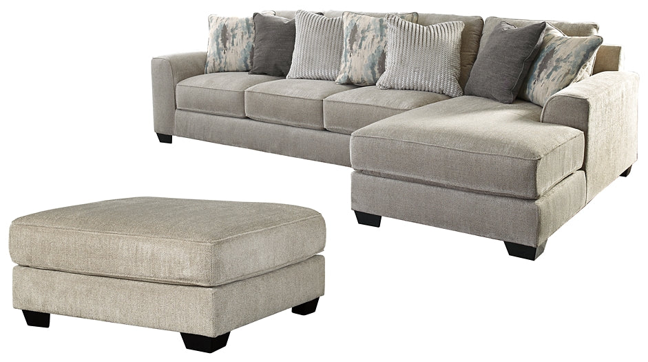 Ardsley 2-Piece Sectional with Ottoman Rent Wise Rent To Own Jacksonville, Florida