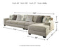 Ardsley 3-Piece Sectional with Ottoman Rent Wise Rent To Own Jacksonville, Florida