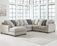 Ardsley 4-Piece Sectional with Ottoman Rent Wise Rent To Own Jacksonville, Florida