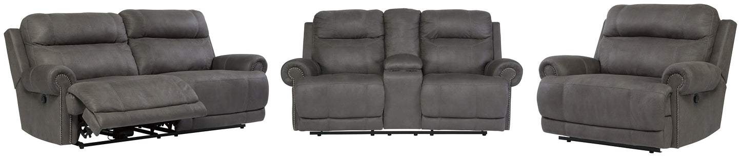 Austere Sofa, Loveseat and Recliner Rent Wise Rent To Own Jacksonville, Florida