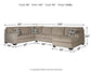 Ballinasloe 3-Piece Sectional with Ottoman Rent Wise Rent To Own Jacksonville, Florida