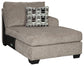 Ballinasloe 3-Piece Sectional with Ottoman Rent Wise Rent To Own Jacksonville, Florida