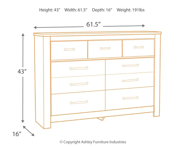 Bellaby King Platform Bed with 2 Storage Drawers with Mirrored Dresser and Nightstand Rent Wise Rent To Own Jacksonville, Florida