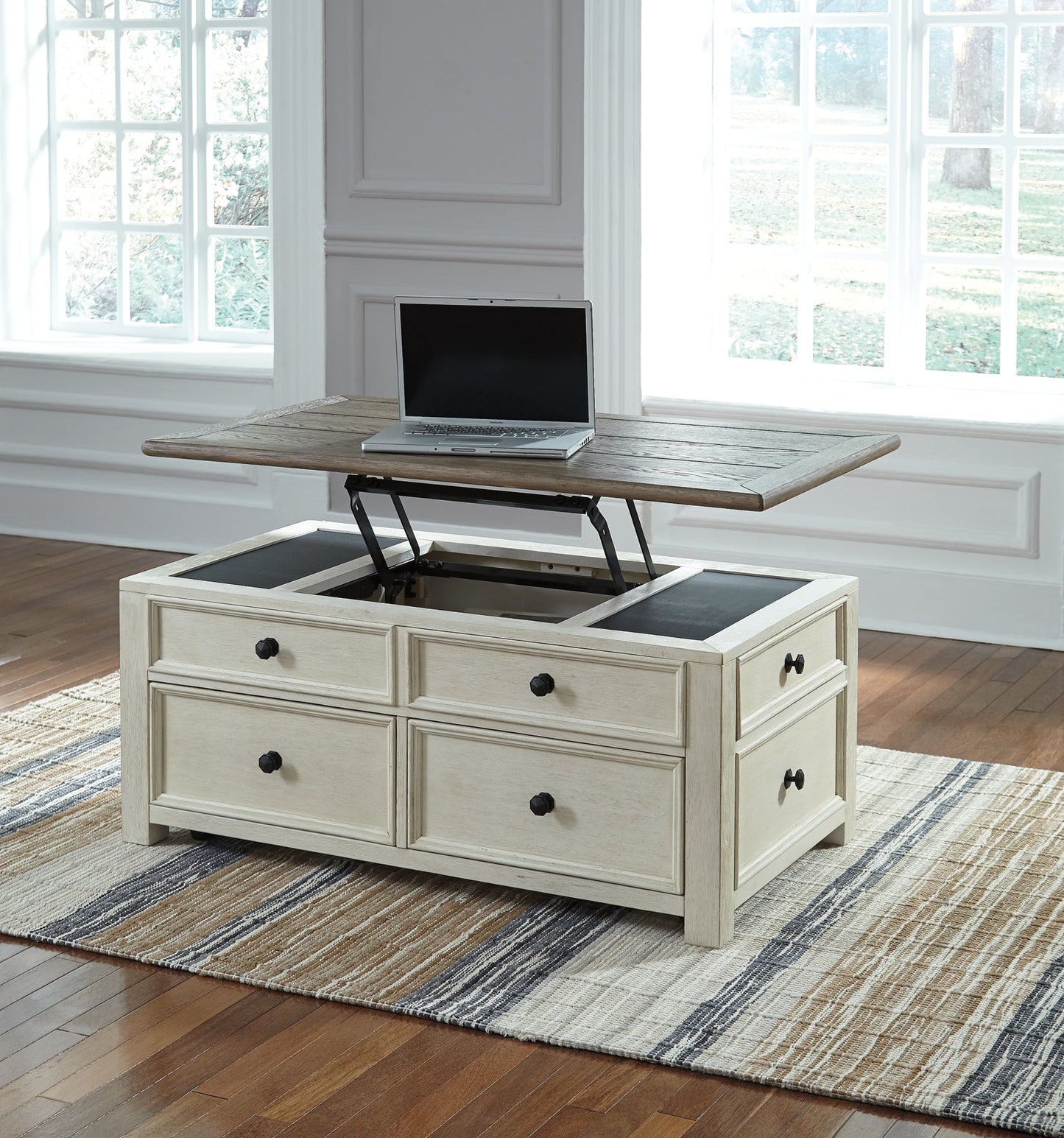 Bolanburg Coffee Table with 2 End Tables Rent Wise Rent To Own Jacksonville, Florida