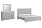 Cottonburg King Panel Bed with Mirrored Dresser Rent Wise Rent To Own Jacksonville, Florida