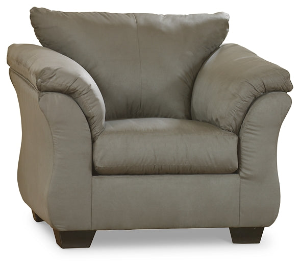 Darcy Chair and Ottoman Rent Wise Rent To Own Jacksonville, Florida