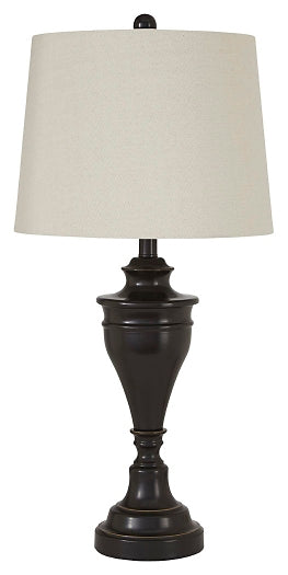 Darlita Metal Table Lamp (2/CN) Rent Wise Rent To Own Jacksonville, Florida