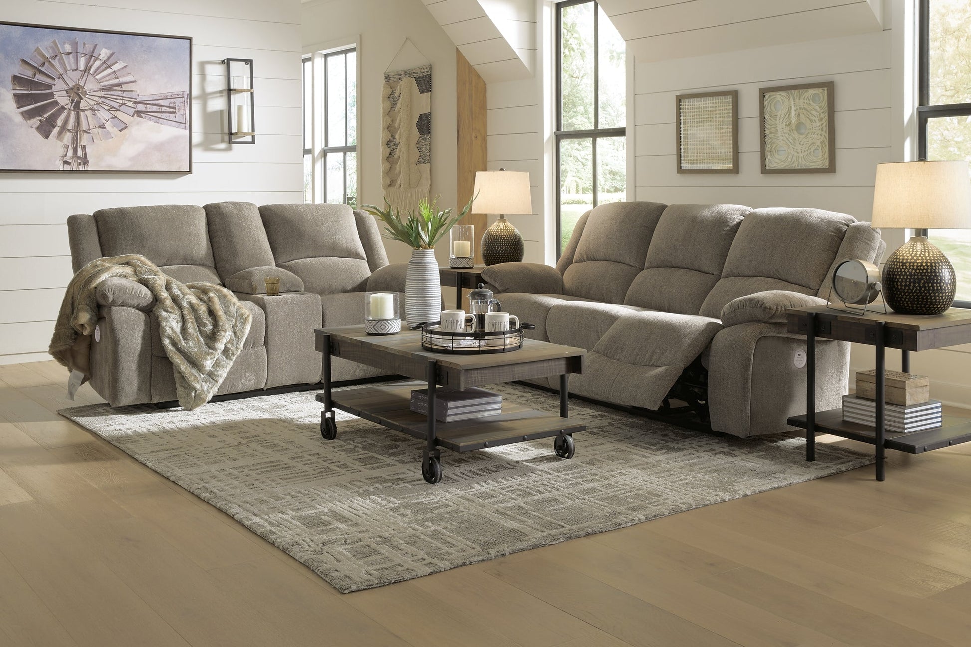 Draycoll Sofa and Loveseat Rent Wise Rent To Own Jacksonville, Florida