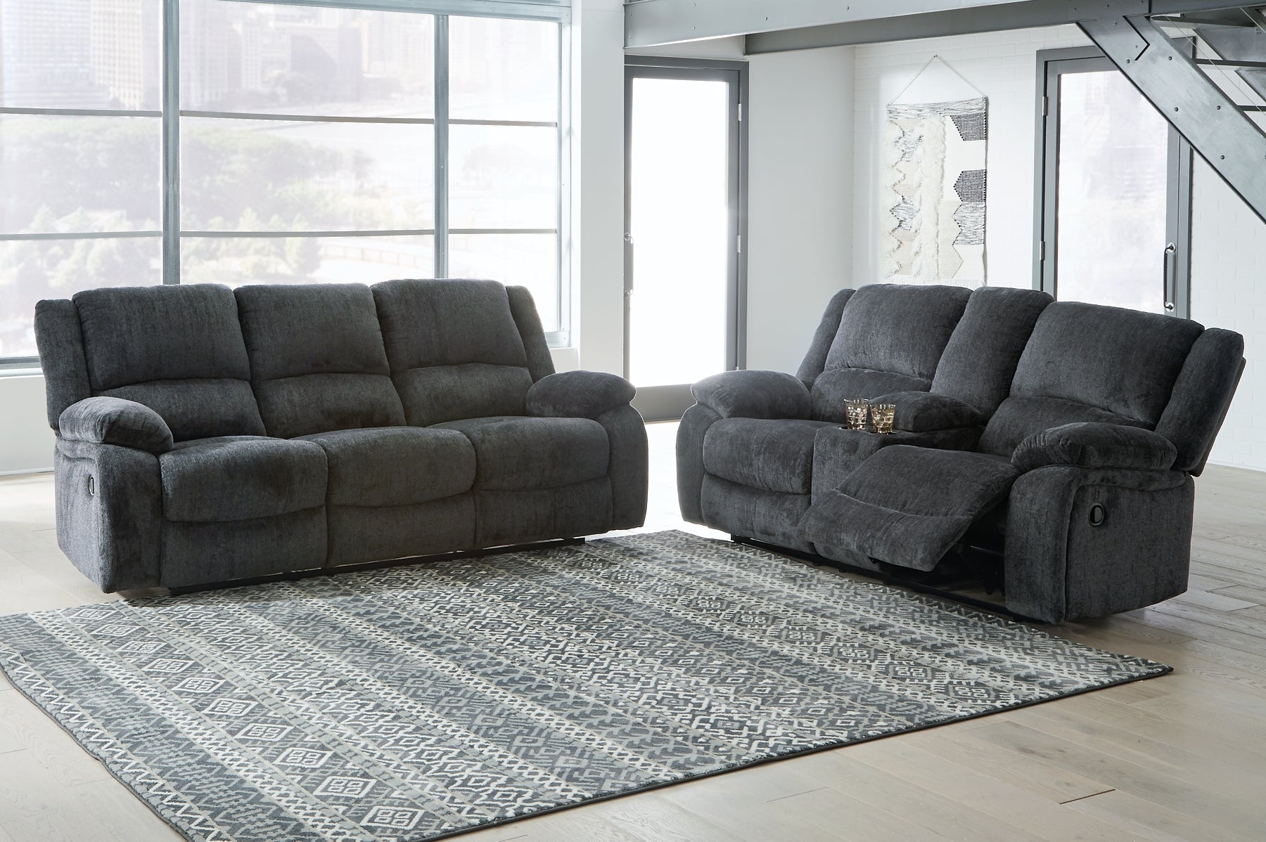 Draycoll Sofa and Loveseat Rent Wise Rent To Own Jacksonville, Florida