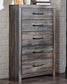 Drystan Queen/Full Bookcase Headboard with Mirrored Dresser and Chest Rent Wise Rent To Own Jacksonville, Florida