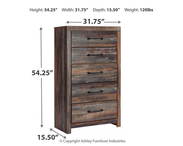 Drystan Queen Panel Headboard with Mirrored Dresser and Chest Rent Wise Rent To Own Jacksonville, Florida