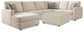 Edenfield 3-Piece Sectional with Ottoman Rent Wise Rent To Own Jacksonville, Florida