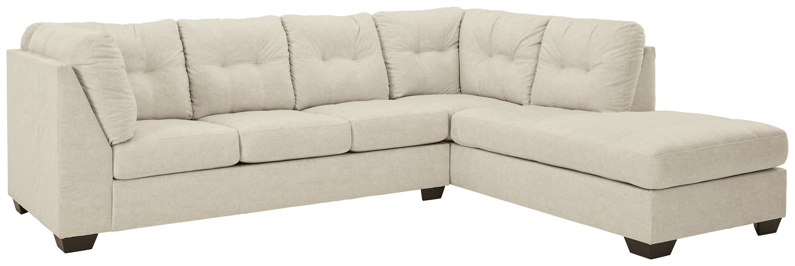 Falkirk 2-Piece Sectional with Chaise Rent Wise Rent To Own Jacksonville, Florida