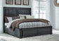 Foyland King Panel Storage Bed with Mirrored Dresser, Chest and Nightstand Rent Wise Rent To Own Jacksonville, Florida