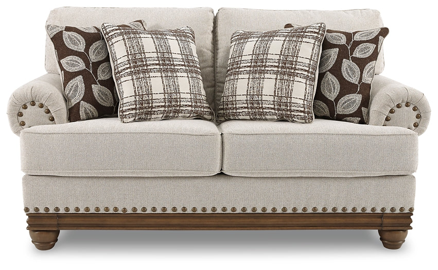 Harleson Sofa, Loveseat, Chair and Ottoman Rent Wise Rent To Own Jacksonville, Florida