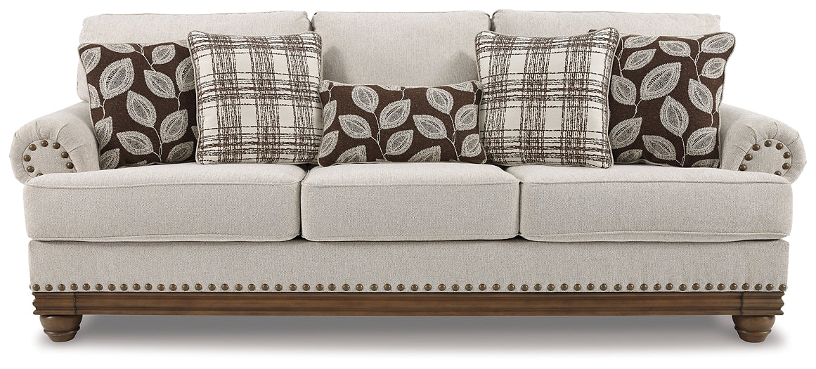 Harleson Sofa, Loveseat, Chair and Ottoman Rent Wise Rent To Own Jacksonville, Florida