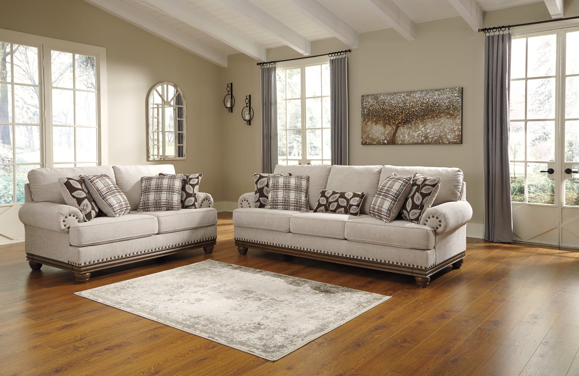 Harleson Sofa and Loveseat Rent Wise Rent To Own Jacksonville, Florida