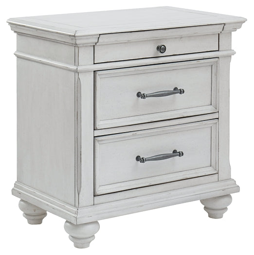 Kanwyn Three Drawer Night Stand Rent Wise Rent To Own Jacksonville, Florida