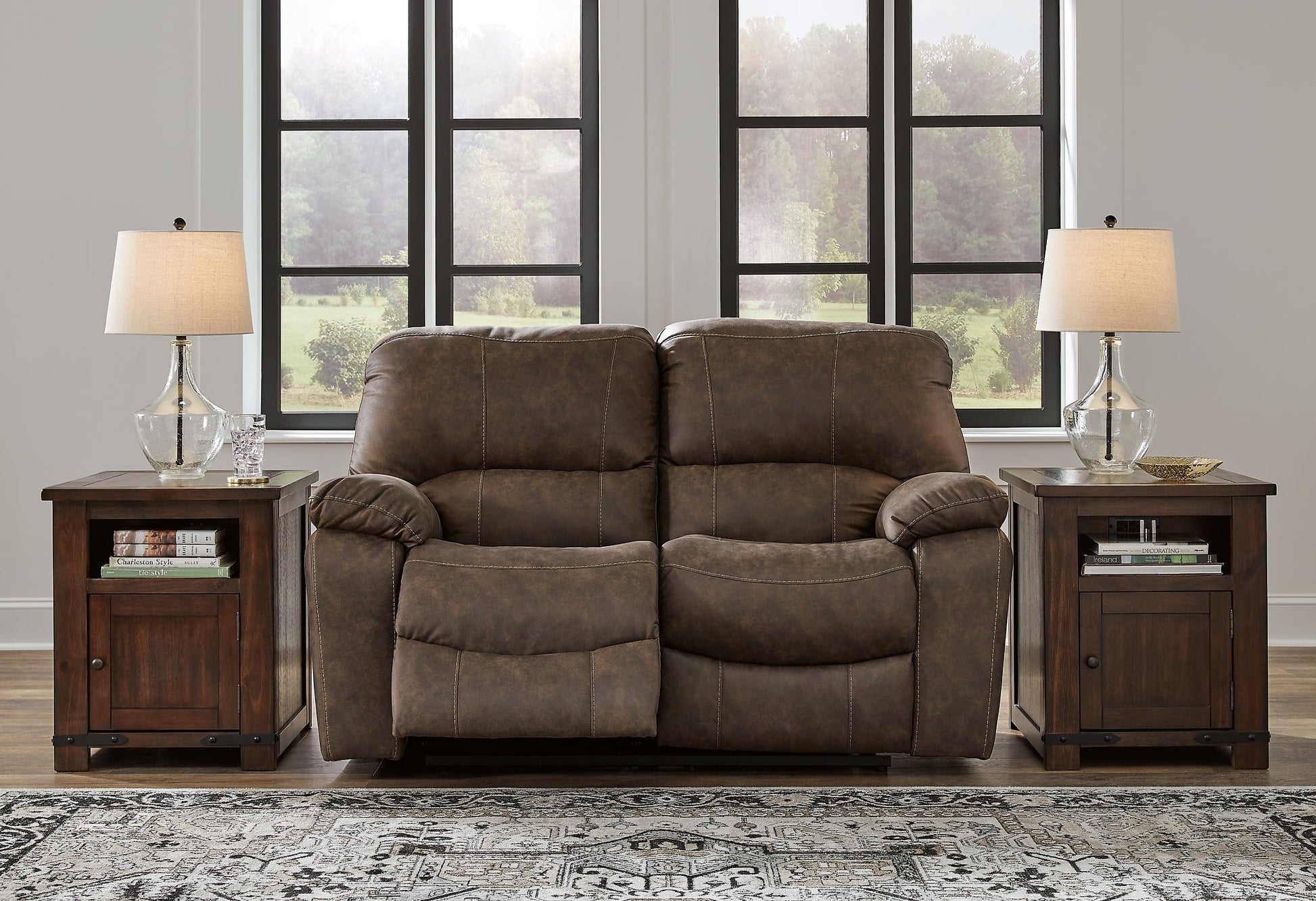 Kilmartin Reclining Loveseat Rent Wise Rent To Own Jacksonville, Florida