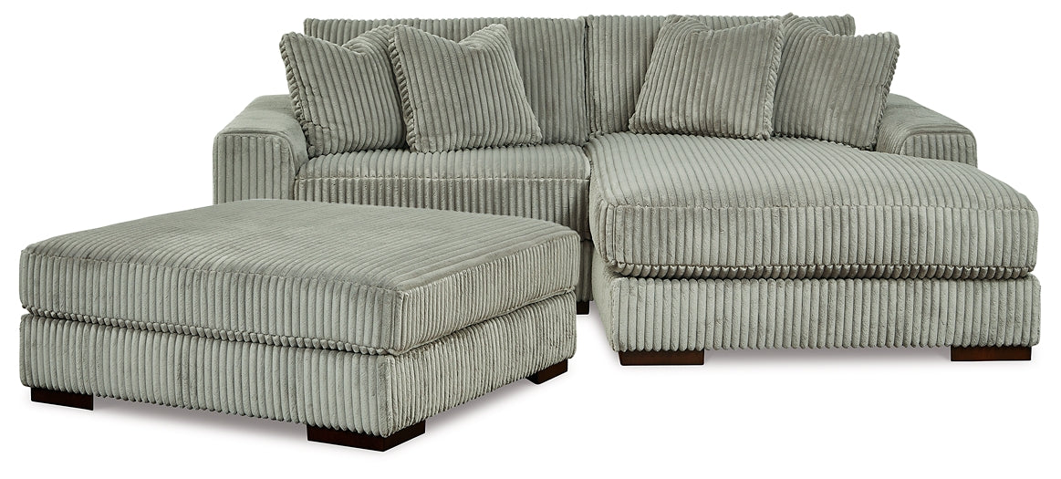 Lindyn 2-Piece Sectional with Ottoman Rent Wise Rent To Own Jacksonville, Florida