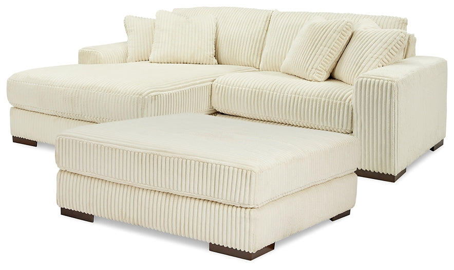 Lindyn 2-Piece Sectional with Ottoman Rent Wise Rent To Own Jacksonville, Florida