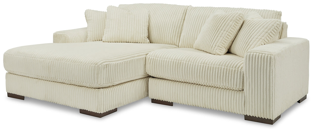 Lindyn 2-Piece Sectional with Ottoman Rent Wise Rent To Own Jacksonville, Florida