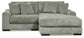 Lindyn 2-Piece Sectional with Ottoman Rent Wise Rent To Own Jacksonville, Florida