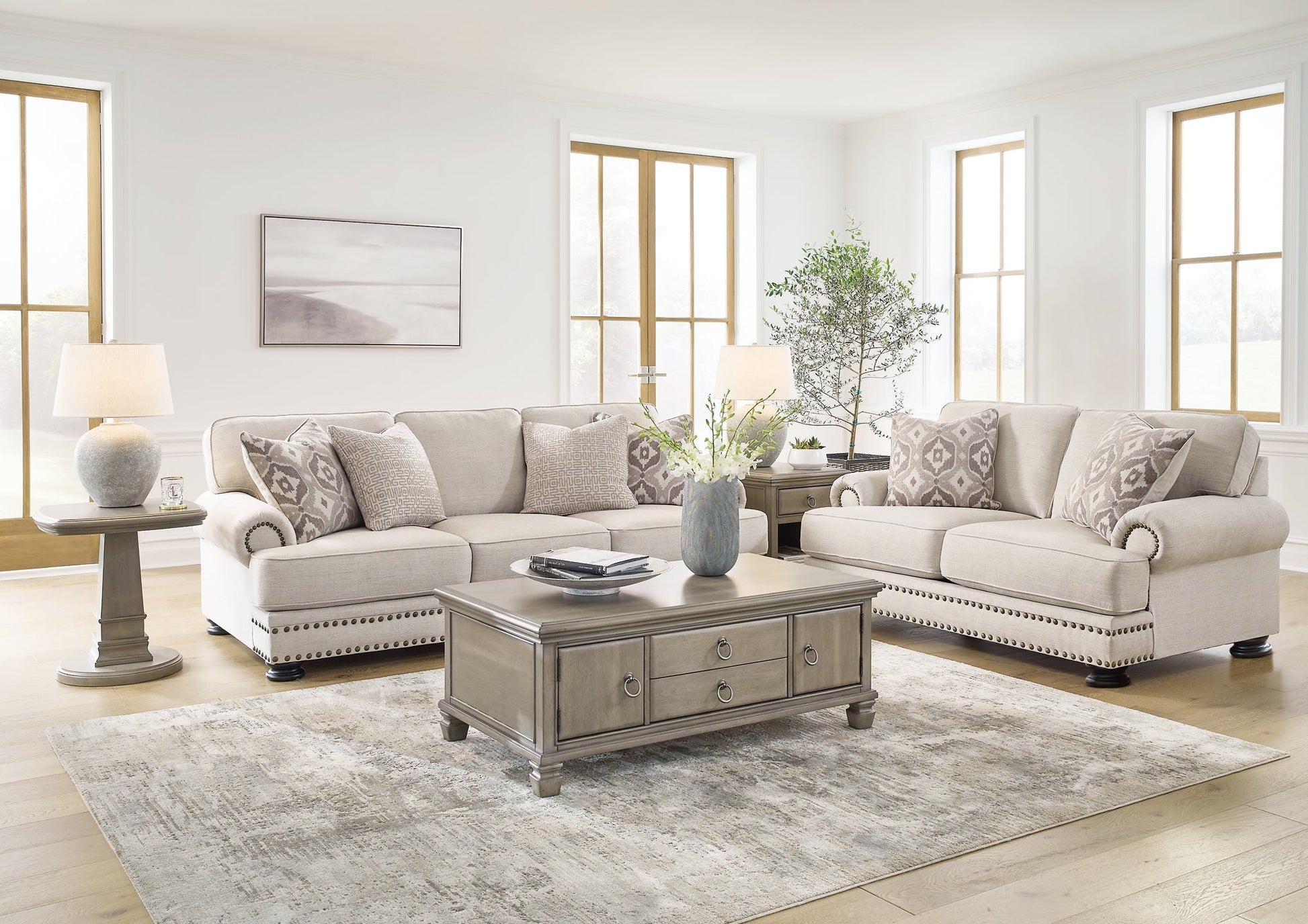 Merrimore Sofa and Loveseat Rent Wise Rent To Own Jacksonville, Florida