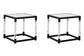 Nallynx 2 End Tables Rent Wise Rent To Own Jacksonville, Florida