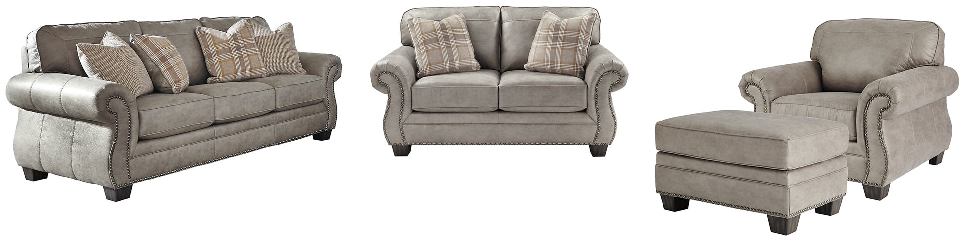 Olsberg Sofa, Loveseat, Chair and Ottoman Rent Wise Rent To Own Jacksonville, Florida