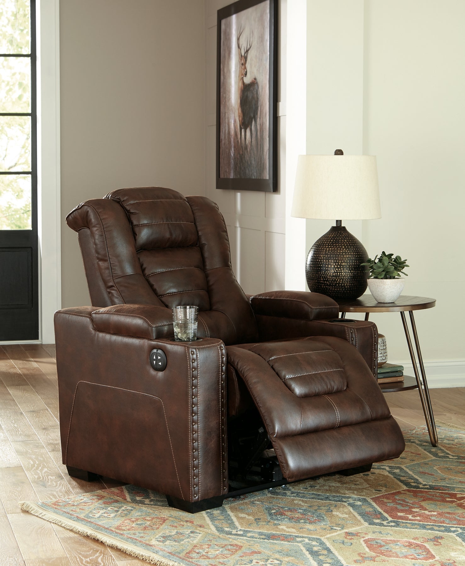 Owner's Box PWR Recliner/ADJ Headrest Rent Wise Rent To Own Jacksonville, Florida