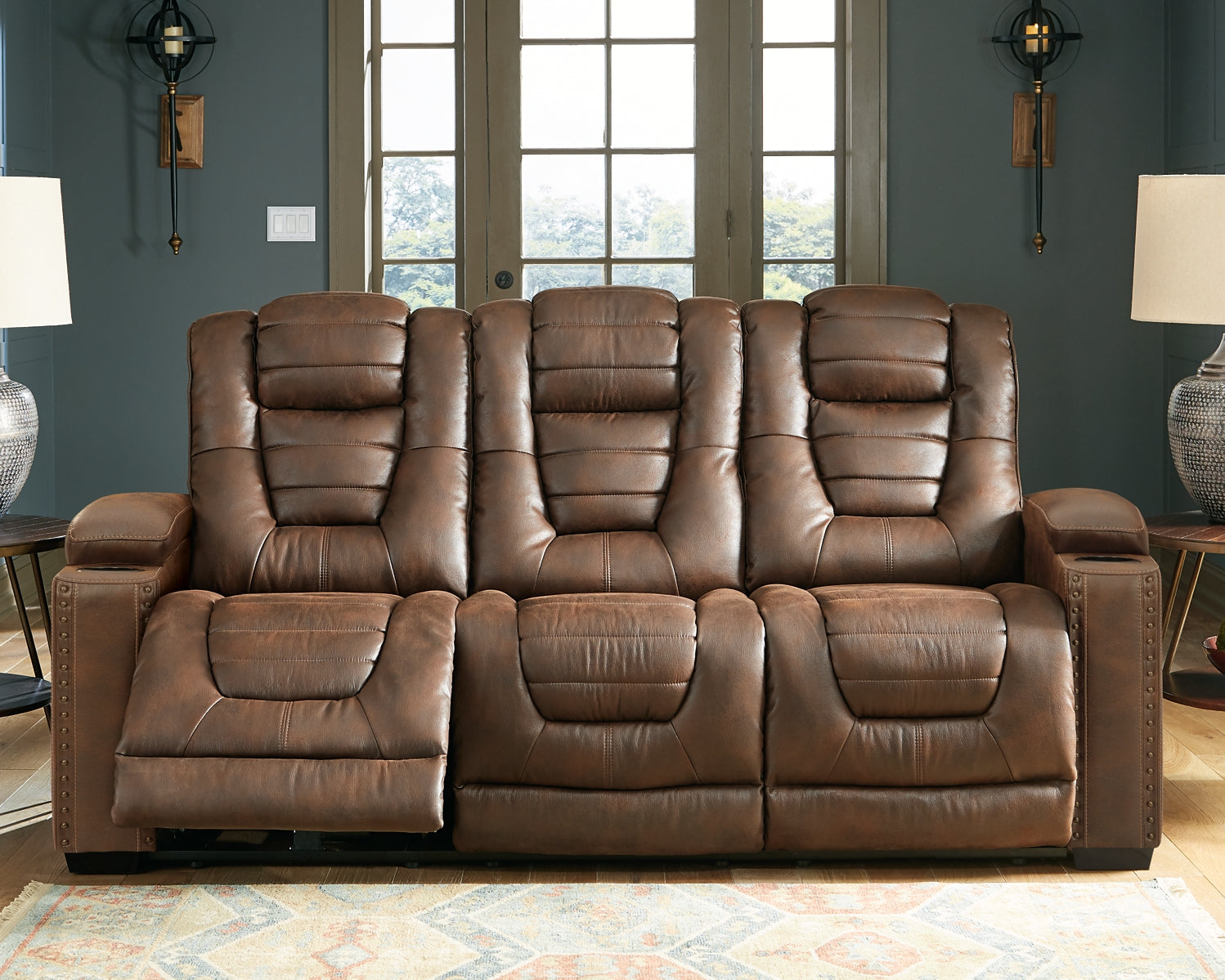 Owner's Box Sofa, Loveseat and Recliner Rent Wise Rent To Own Jacksonville, Florida