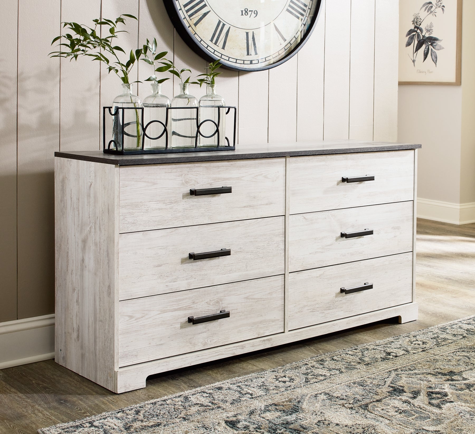 Shawburn Six Drawer Dresser Rent Wise Rent To Own Jacksonville, Florida