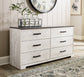 Shawburn Six Drawer Dresser Rent Wise Rent To Own Jacksonville, Florida