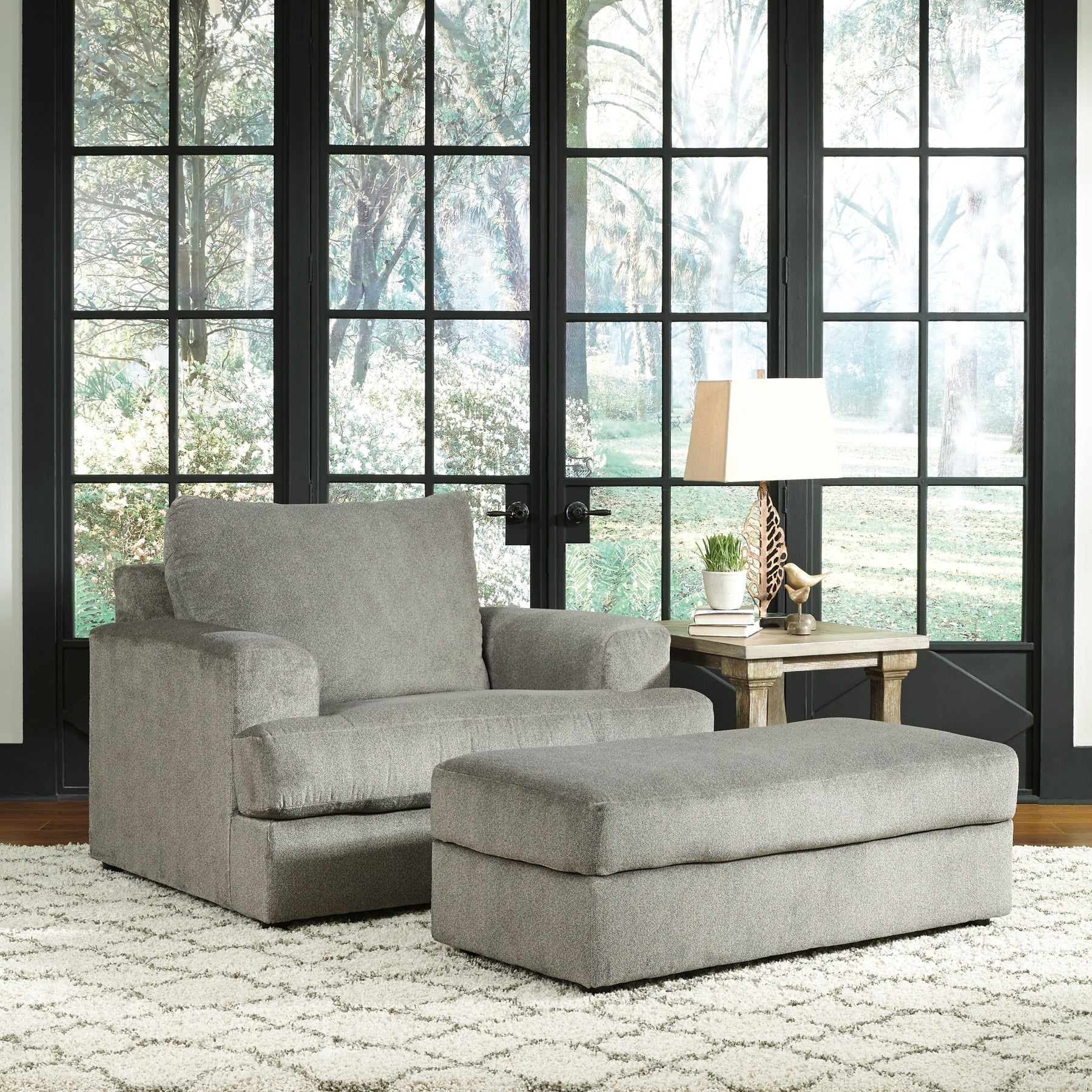 Soletren Sofa, Loveseat, Chair and Ottoman Rent Wise Rent To Own Jacksonville, Florida