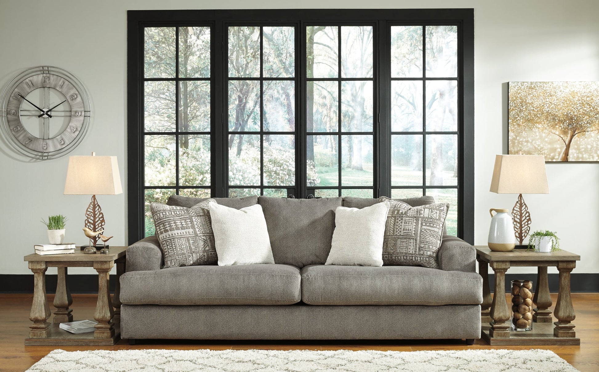 Soletren Sofa, Loveseat, Chair and Ottoman Rent Wise Rent To Own Jacksonville, Florida