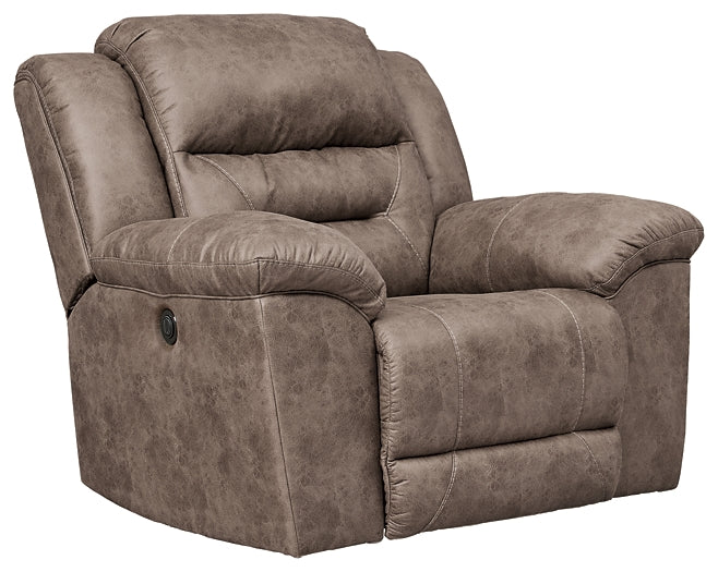 Stoneland Sofa, Loveseat and Recliner Rent Wise Rent To Own Jacksonville, Florida