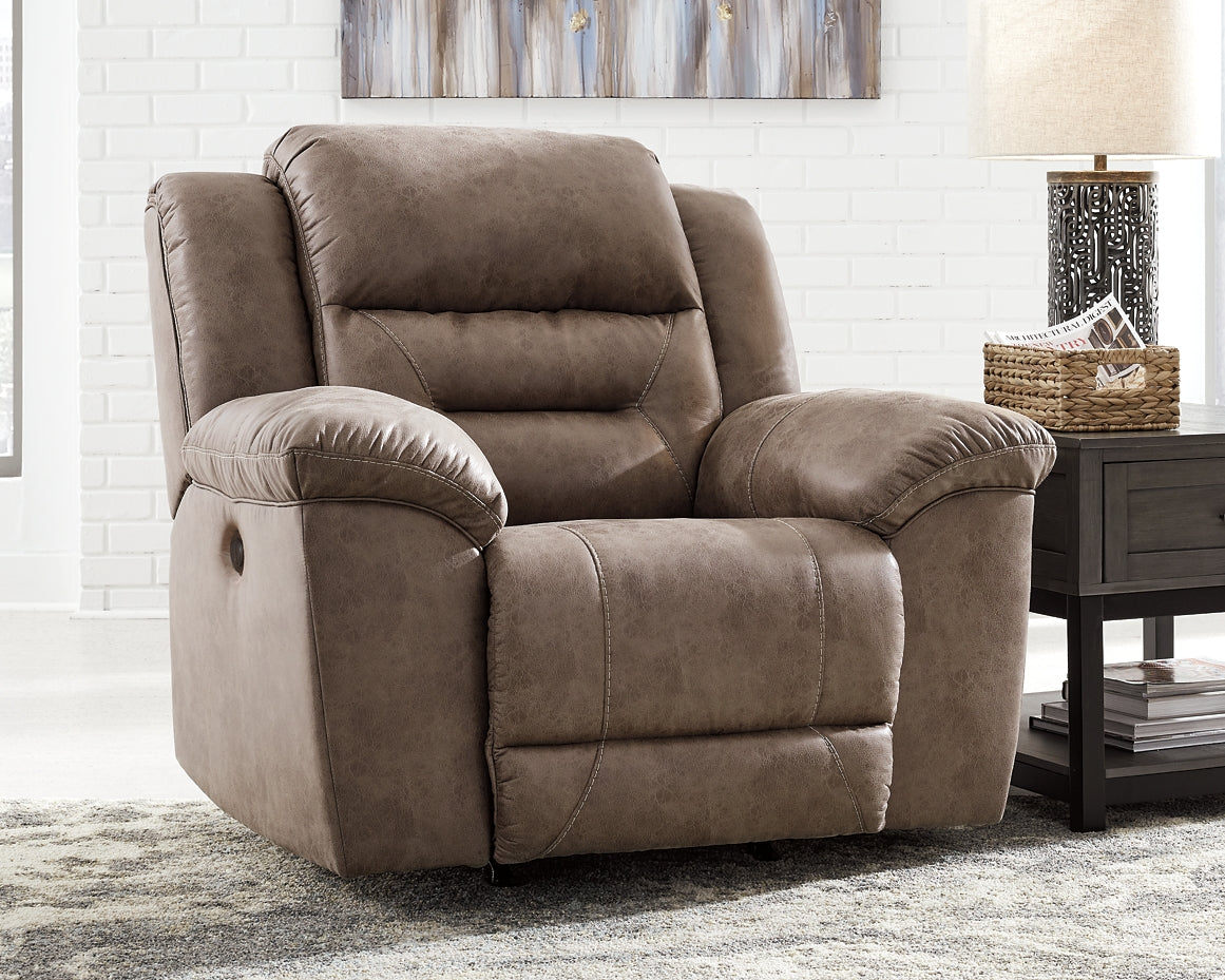 Stoneland Sofa, Loveseat and Recliner Rent Wise Rent To Own Jacksonville, Florida